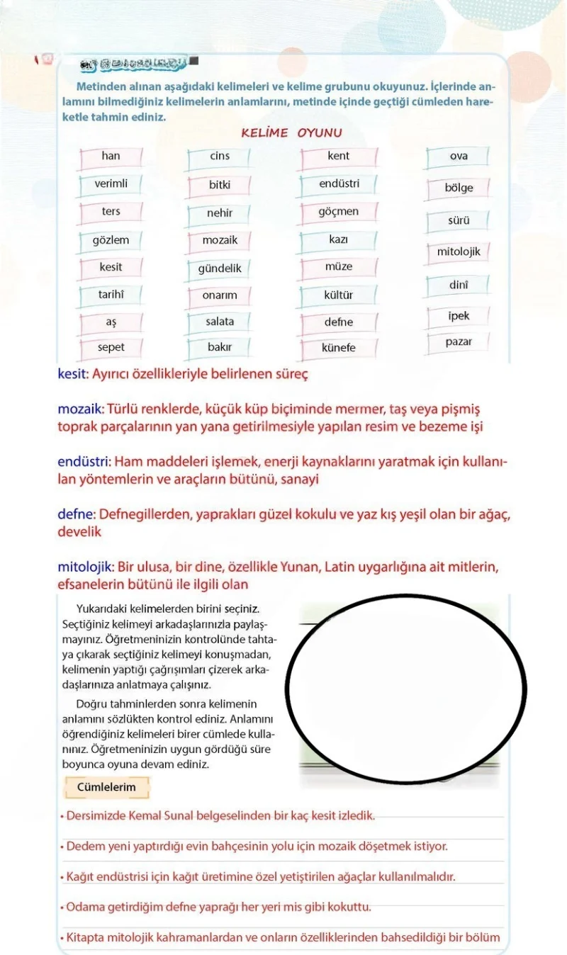4. Sınıf Türkçe Ders Kitabı Cevapları Koza Yayınları Sayfa 116 Çözüm Görseli