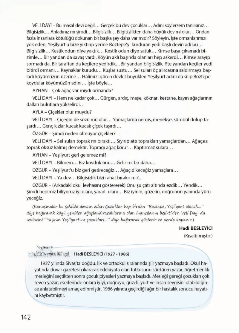 4. Sınıf Türkçe Ders Kitabı Cevapları Koza Yayınları Sayfa 142 Çözüm Görseli