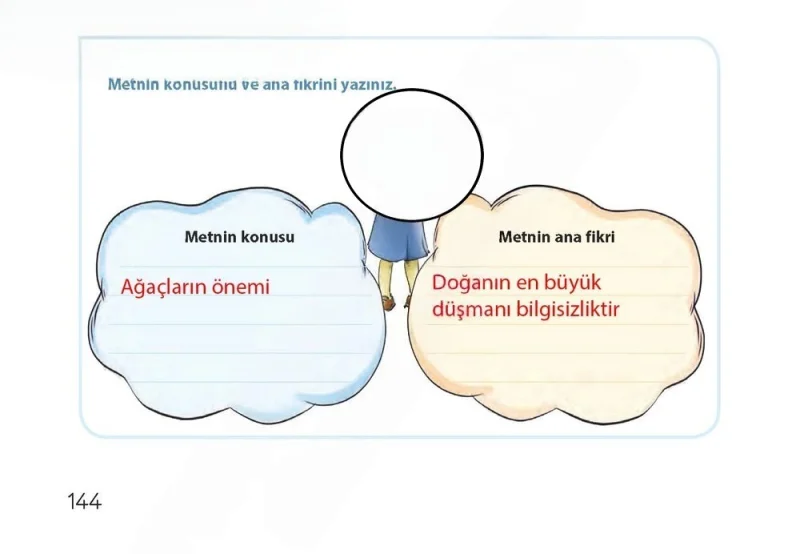 4. Sınıf Türkçe Ders Kitabı Cevapları Koza Yayınları Sayfa 144 Çözüm Görseli