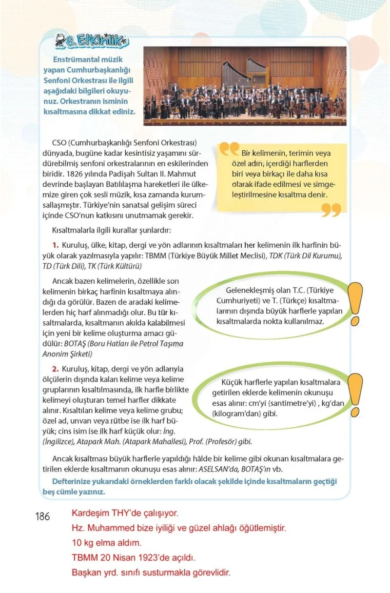 4. Sınıf Türkçe Ders Kitabı Cevapları Koza Yayınları Sayfa 186 Çözüm Görseli