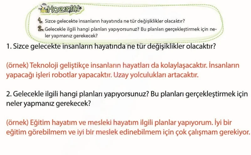 4. Sınıf Türkçe Ders Kitabı Cevapları Koza Yayınları Sayfa 210 Çözüm Görseli