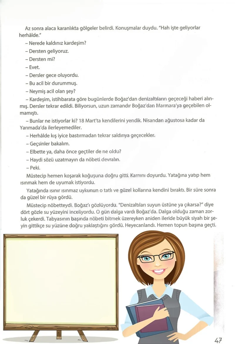 4. Sınıf Türkçe Ders Kitabı Cevapları Koza Yayınları Sayfa 47 Çözüm Görseli