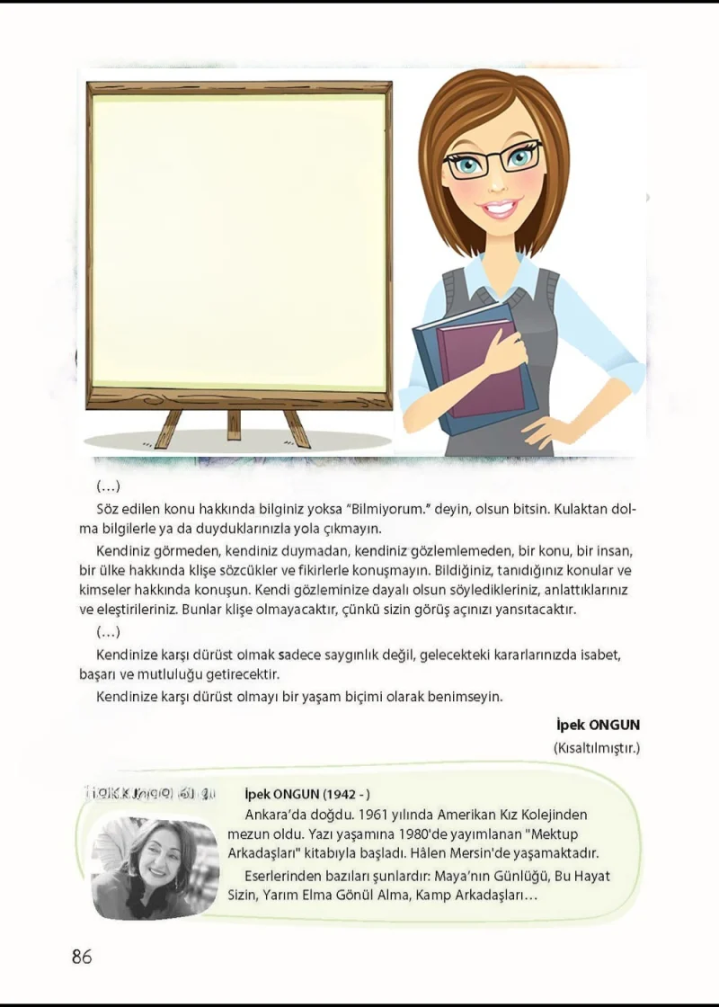 4. Sınıf Türkçe Ders Kitabı Cevapları Koza Yayınları Sayfa 86 Çözüm Görseli