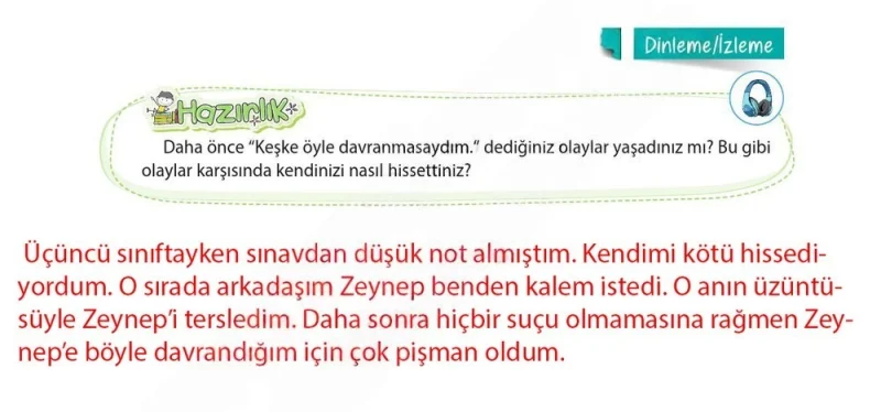 4. Sınıf Türkçe Ders Kitabı Cevapları Koza Yayınları Sayfa 96 Çözüm Görseli