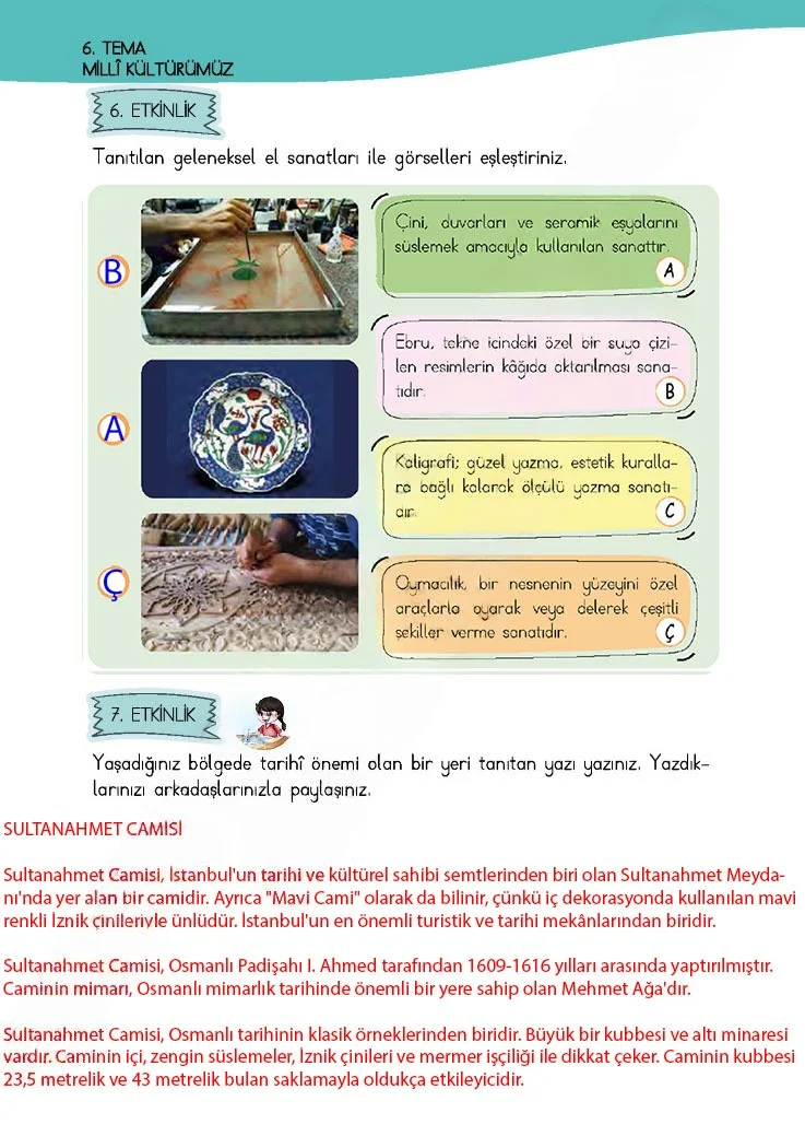 4. Sınıf Türkçe Ders Kitabı Cevapları Meb Yayınları 1 Sayfa 180 Çözüm Görseli