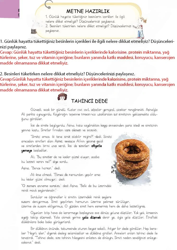 4. Sınıf Türkçe Ders Kitabı Cevapları Meb Yayınları 1 Sayfa 244 Çözüm Görseli