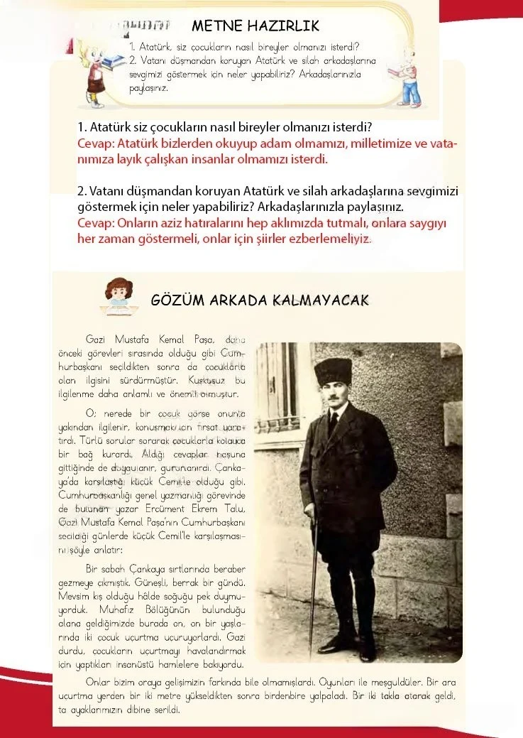 4. Sınıf Türkçe Ders Kitabı Cevapları Meb Yayınları 1 Sayfa 44 Çözüm Görseli
