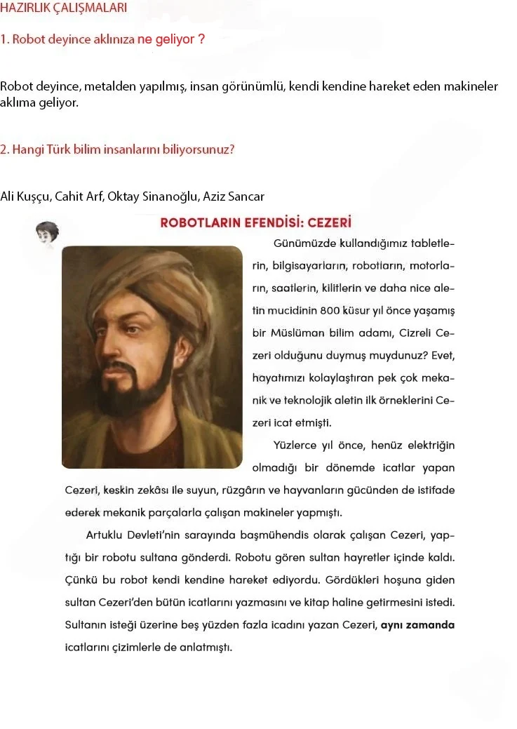 4. Sınıf Türkçe Ders Kitabı Cevapları Meb Yayınları 2 Sayfa 117 Çözüm Görseli