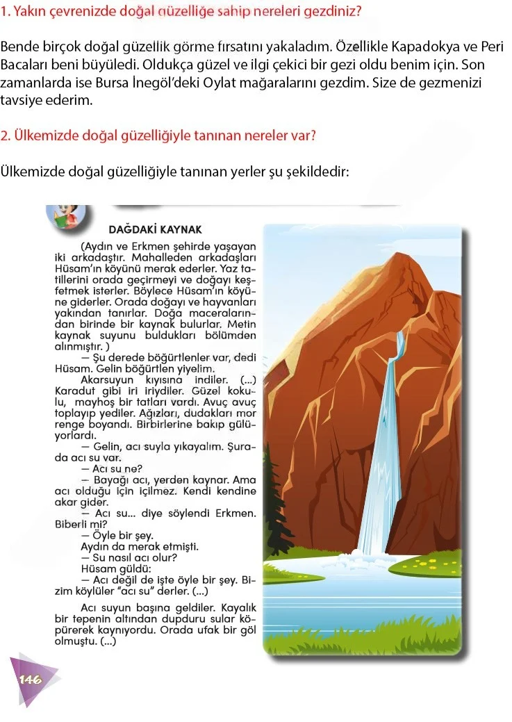 4. Sınıf Türkçe Ders Kitabı Cevapları Meb Yayınları 2 Sayfa 146 Çözüm Görseli