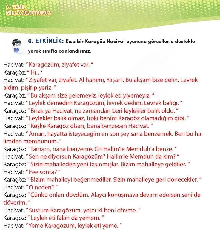 4. Sınıf Türkçe Ders Kitabı Cevapları Meb Yayınları 2 Sayfa 180 Çözüm Görseli