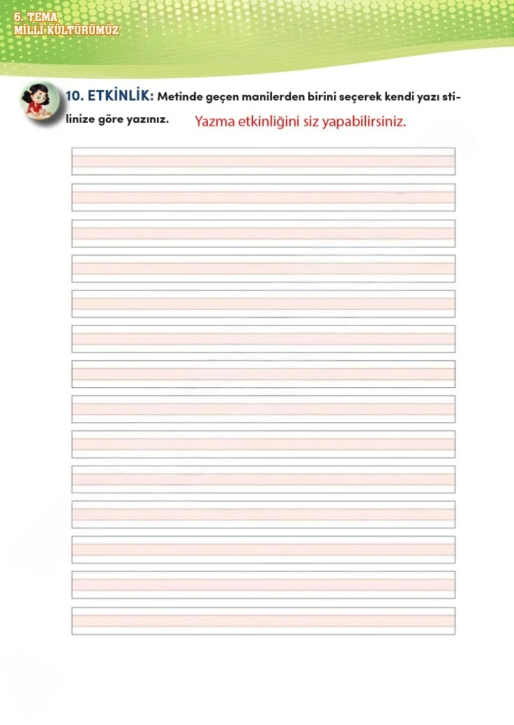 4. Sınıf Türkçe Ders Kitabı Cevapları Meb Yayınları 2 Sayfa 182 Çözüm Görseli