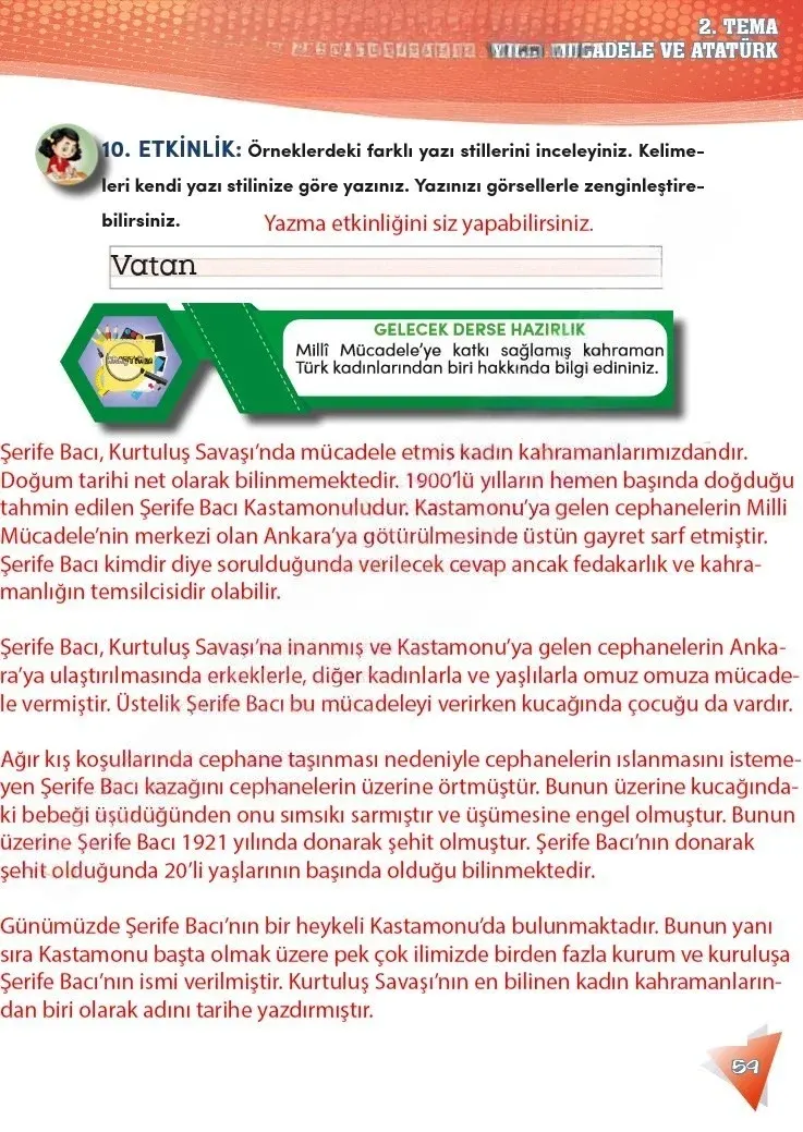 4. Sınıf Türkçe Ders Kitabı Cevapları Meb Yayınları 2 Sayfa 59 Çözüm Görseli