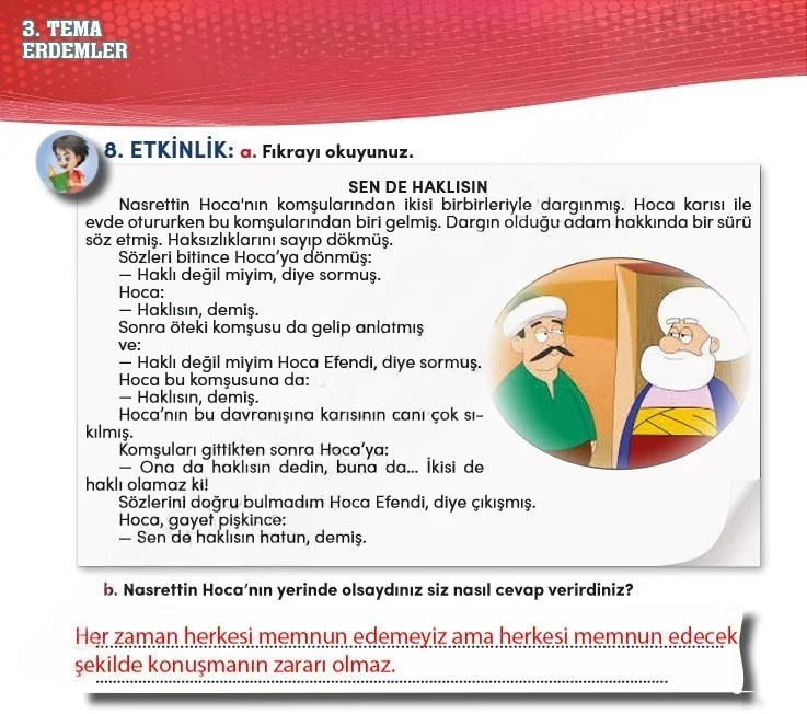 4. Sınıf Türkçe Ders Kitabı Cevapları Meb Yayınları 2 Sayfa 90 Çözüm Görseli