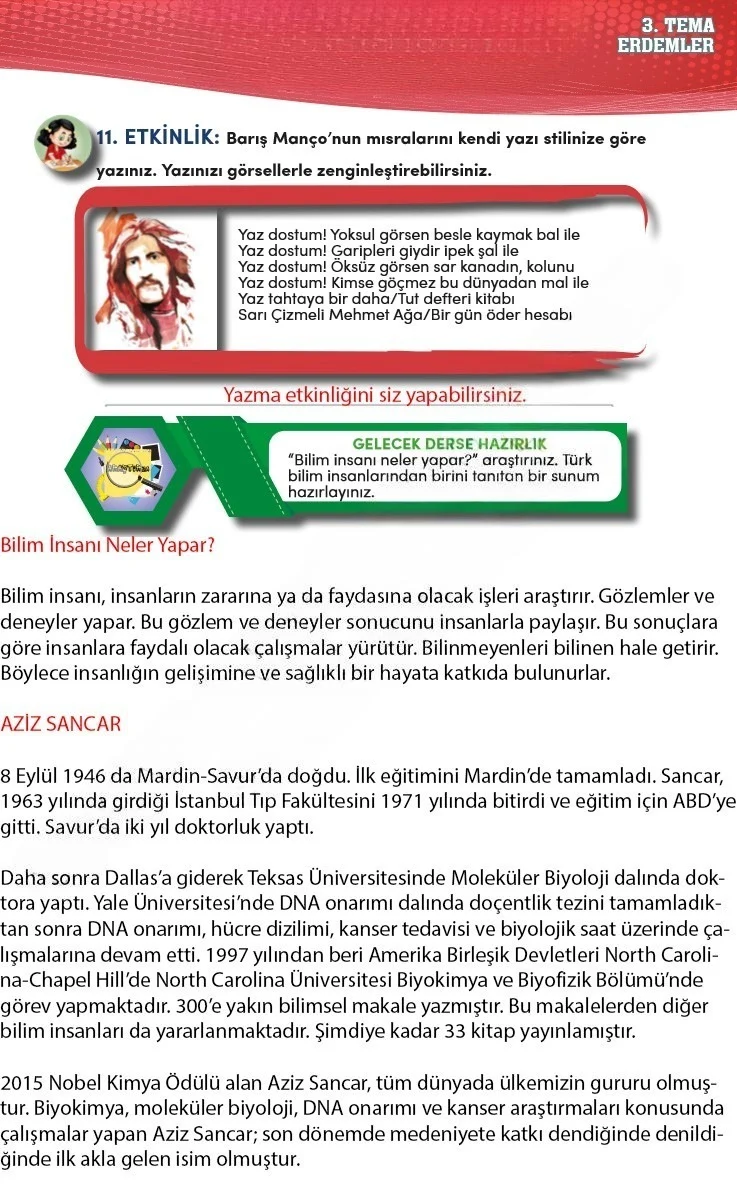 4. Sınıf Türkçe Ders Kitabı Cevapları Meb Yayınları 2 Sayfa 95 Çözüm Görseli