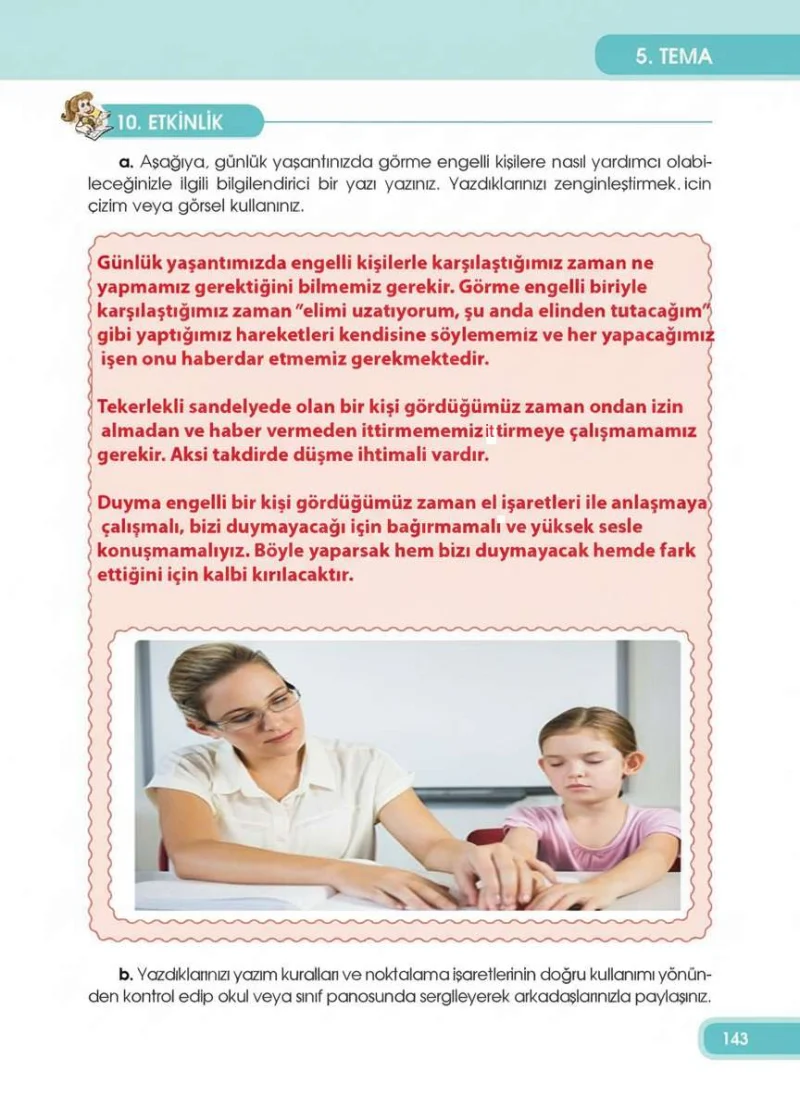 4. Sınıf Türkçe Ders Kitabı Cevapları Özgün Yayınları Sayfa 143 Çözüm Görseli