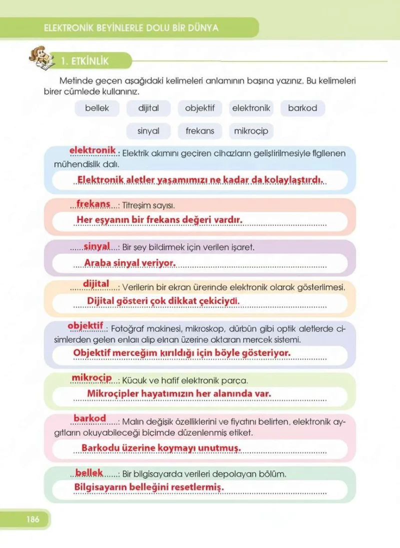 4. Sınıf Türkçe Ders Kitabı Cevapları Özgün Yayınları Sayfa 186 Çözüm Görseli