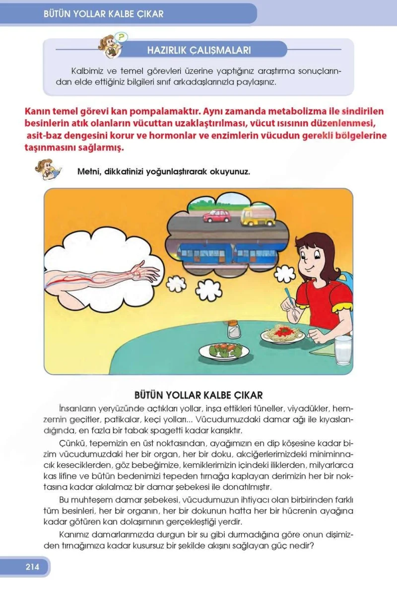 4. Sınıf Türkçe Ders Kitabı Cevapları Özgün Yayınları Sayfa 214 Çözüm Görseli