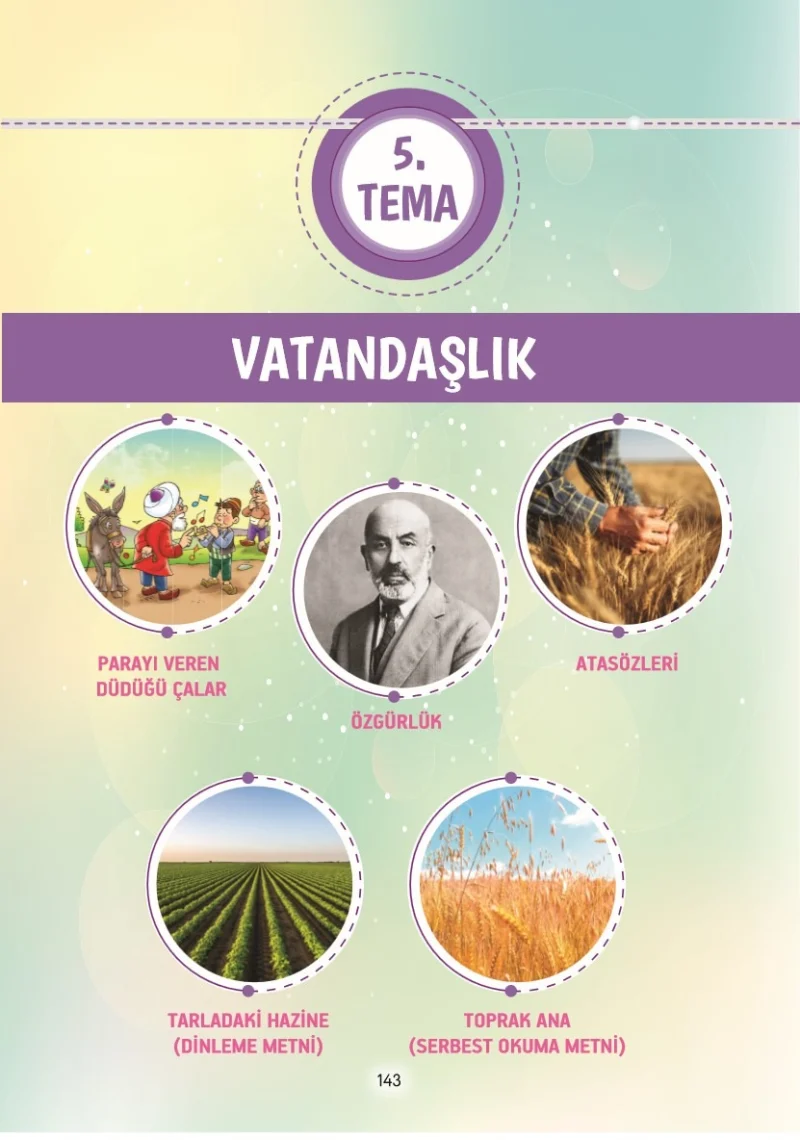 4. Sınıf Türkçe Ders Kitabı Cevapları Tuna Yayınları Sayfa 143 Çözüm Görseli