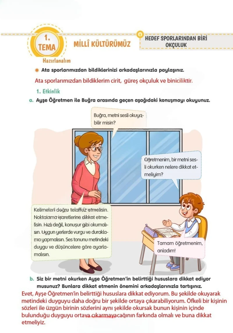 4. Sınıf Türkçe Ders Kitabı Cevapları Tuna Yayınları Sayfa 30 Çözüm Görseli