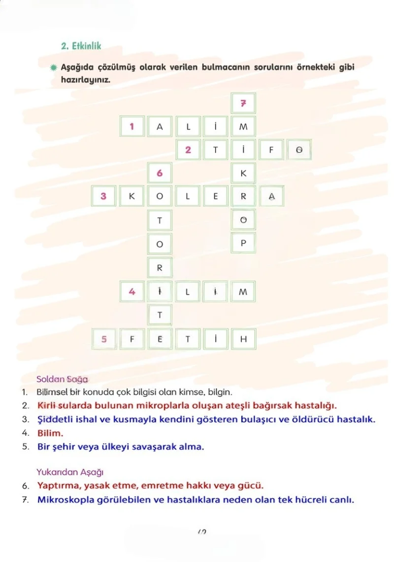 4. Sınıf Türkçe Ders Kitabı Cevapları Tuna Yayınları Sayfa 42 Çözüm Görseli
