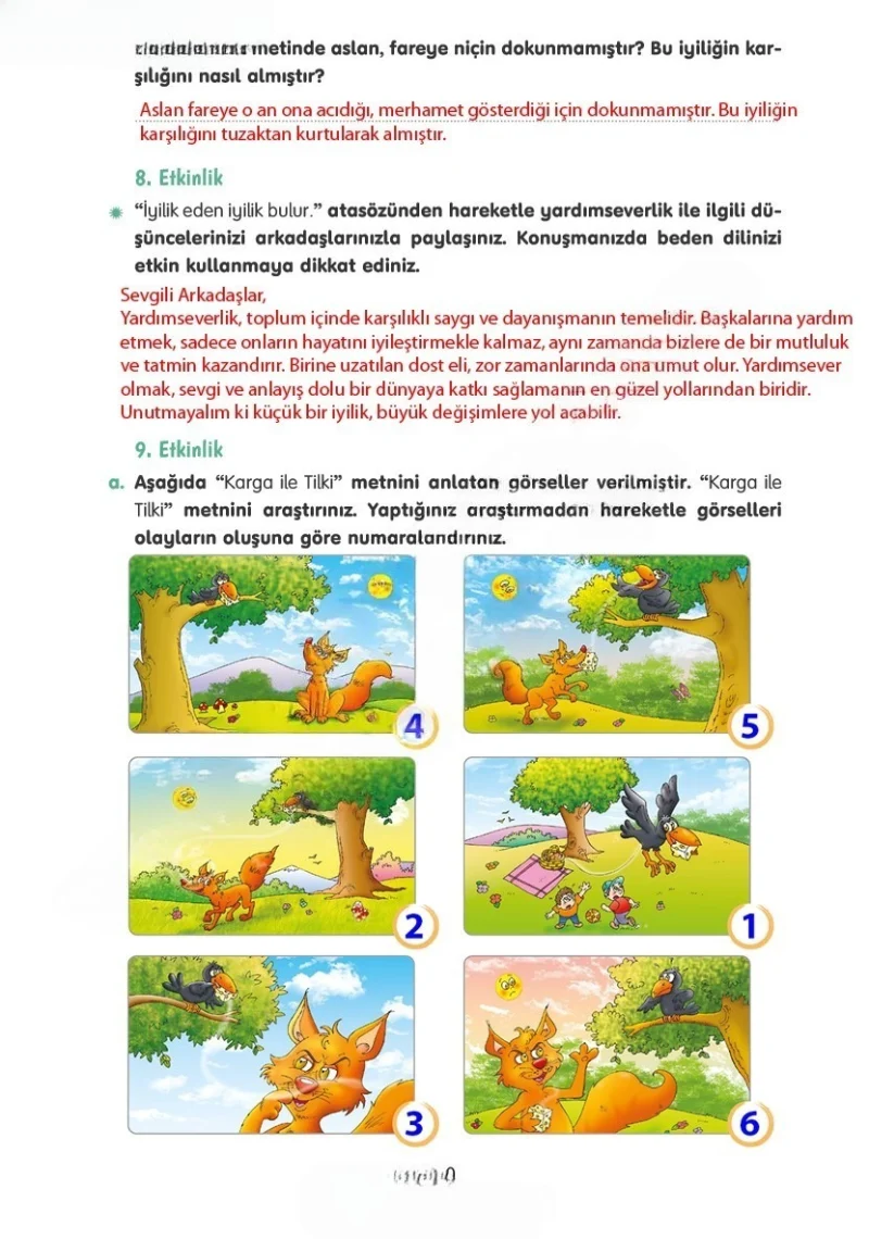 4. Sınıf Türkçe Ders Kitabı Cevapları Tuna Yayınları Sayfa 90 Çözüm Görseli