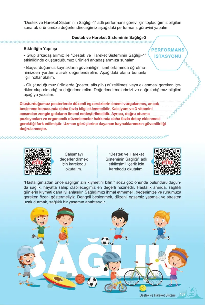 5. Sınıf Fen Bilimleri Ders Kitabı Cevapları Meb Yayınları 1. Kitap Sayfa 137 Çözüm Görseli