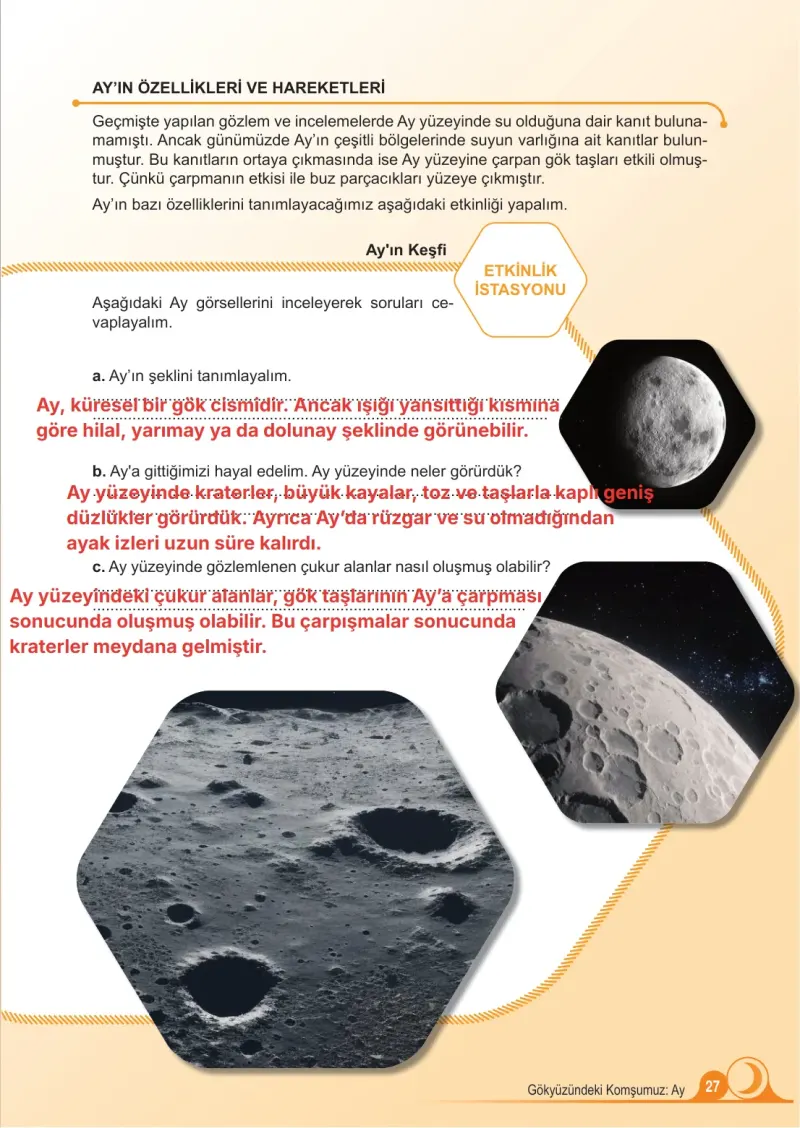 5. Sınıf Fen Bilimleri Ders Kitabı Cevapları Meb Yayınları 1. Kitap Sayfa 27 Çözüm Görseli