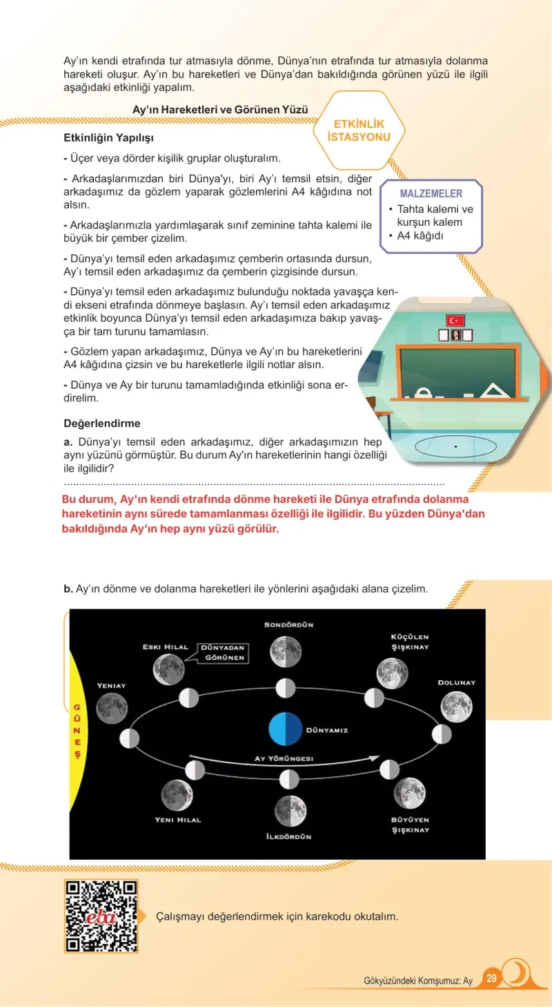 5. Sınıf Fen Bilimleri Ders Kitabı Cevapları Meb Yayınları 1. Kitap Sayfa 29 Çözüm Görseli
