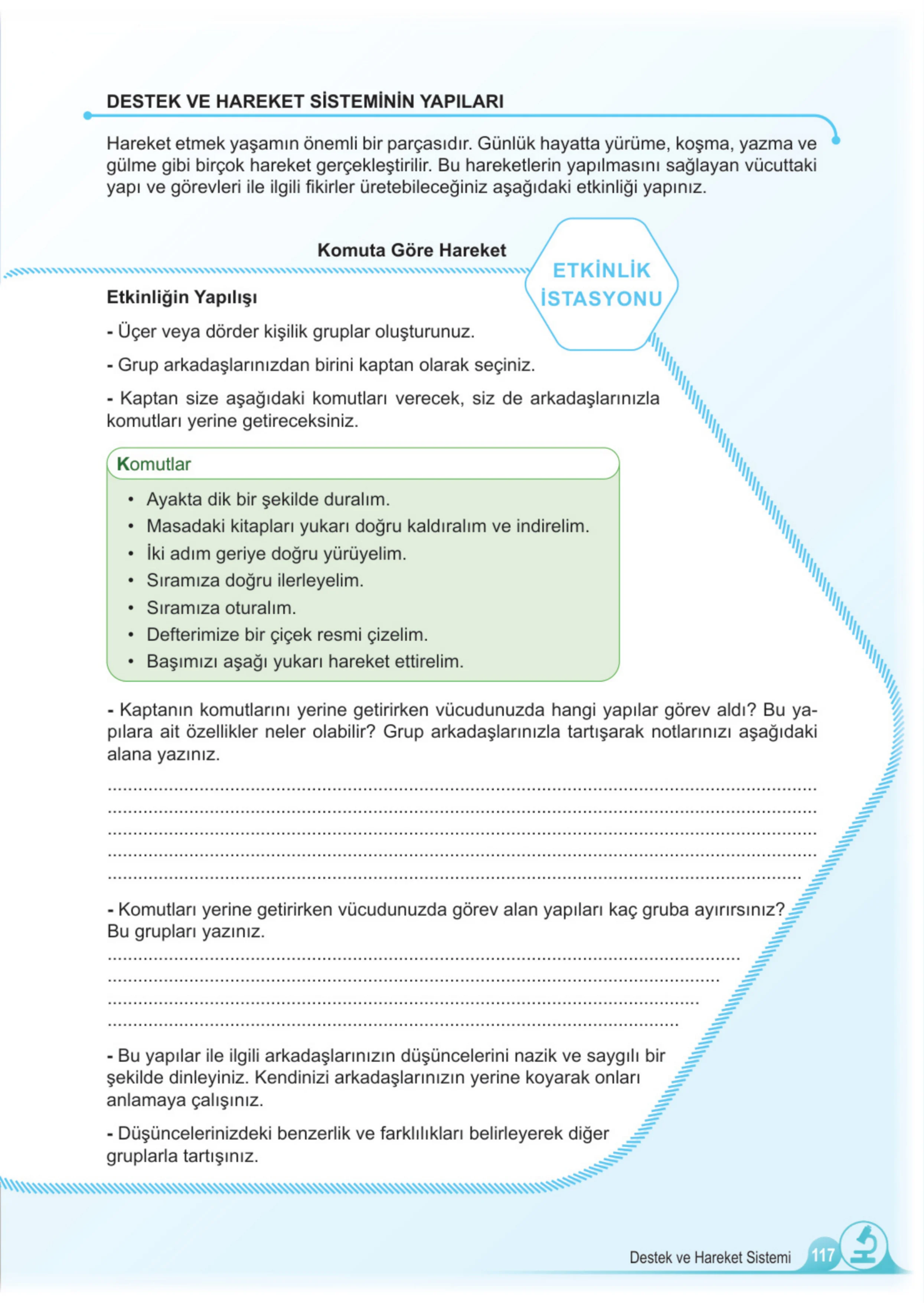 5. Sınıf Fen Bilimleri Ders Kitabı Cevapları Meb Yayınları 1. Kitap Sayfa 117