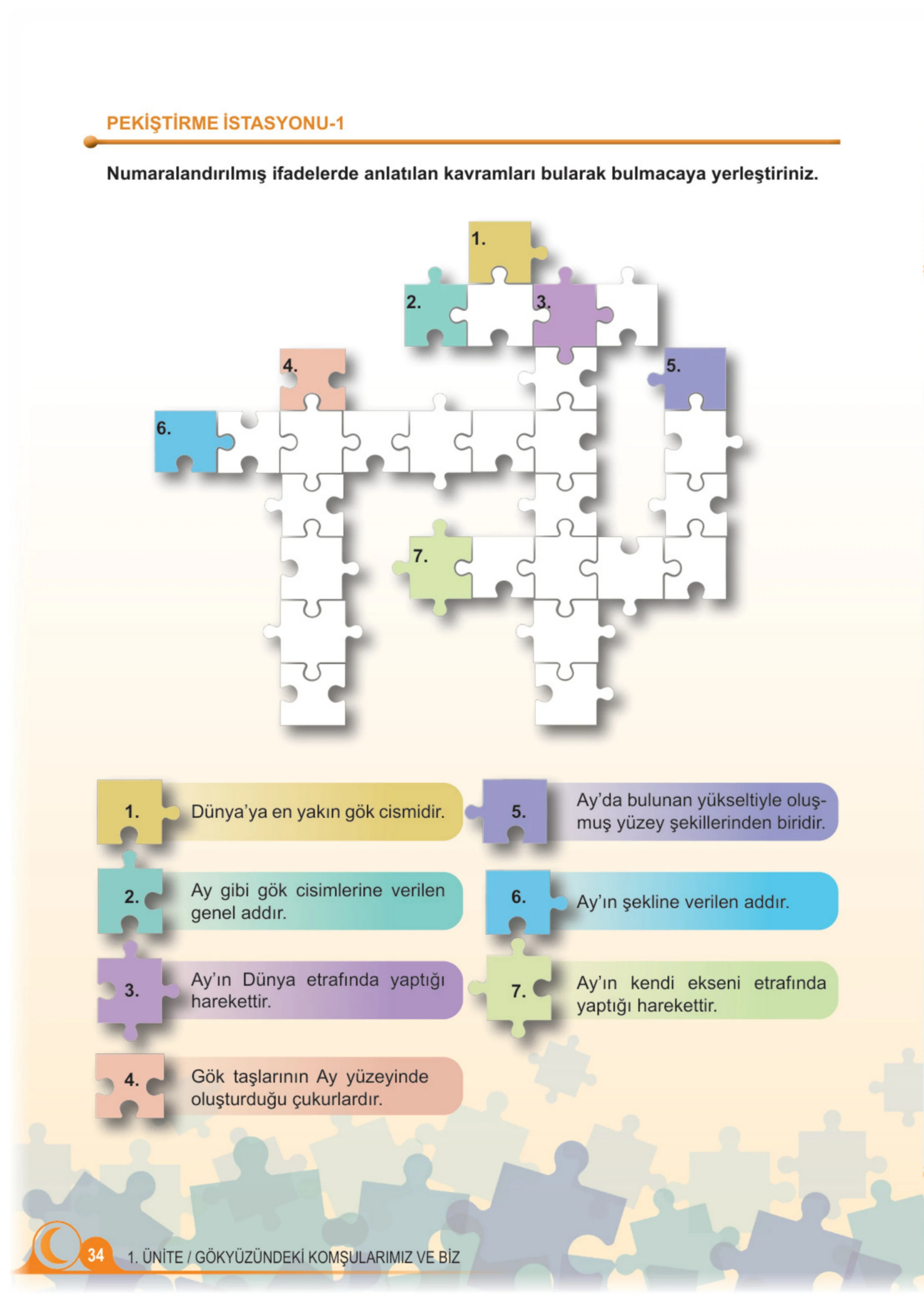 5. Sınıf Fen Bilimleri Ders Kitabı Cevapları Meb Yayınları 1. Kitap Sayfa 34