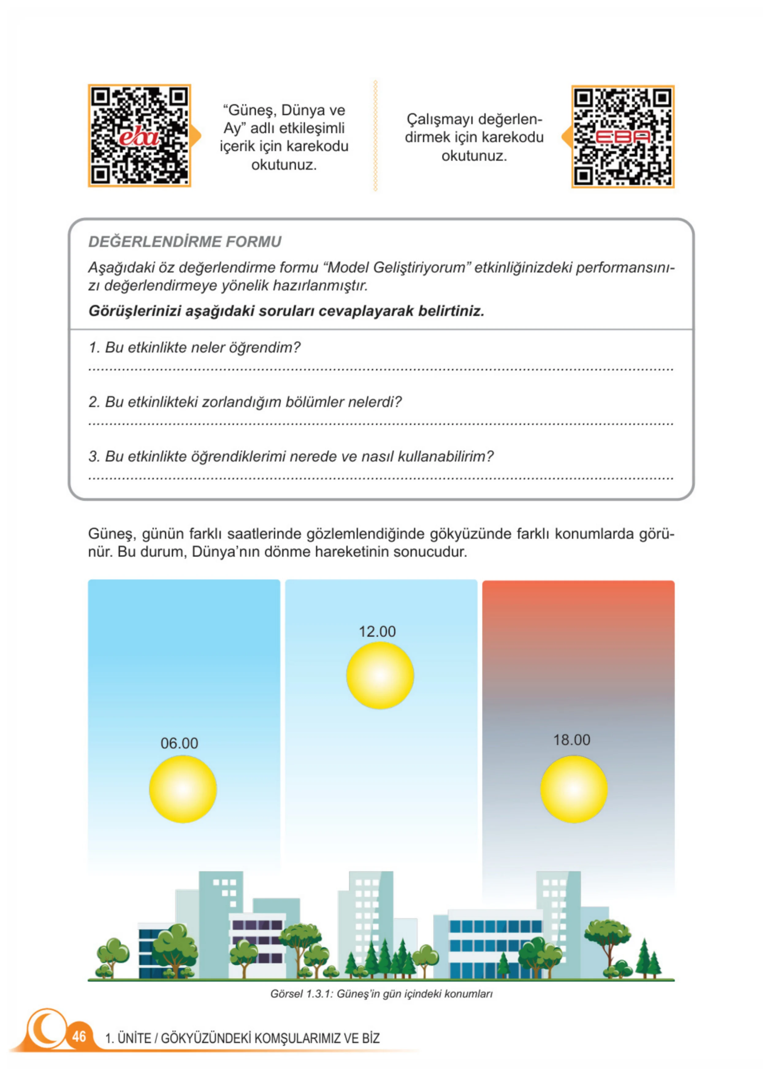 5. Sınıf Fen Bilimleri Ders Kitabı Cevapları Meb Yayınları 1. Kitap Sayfa 46