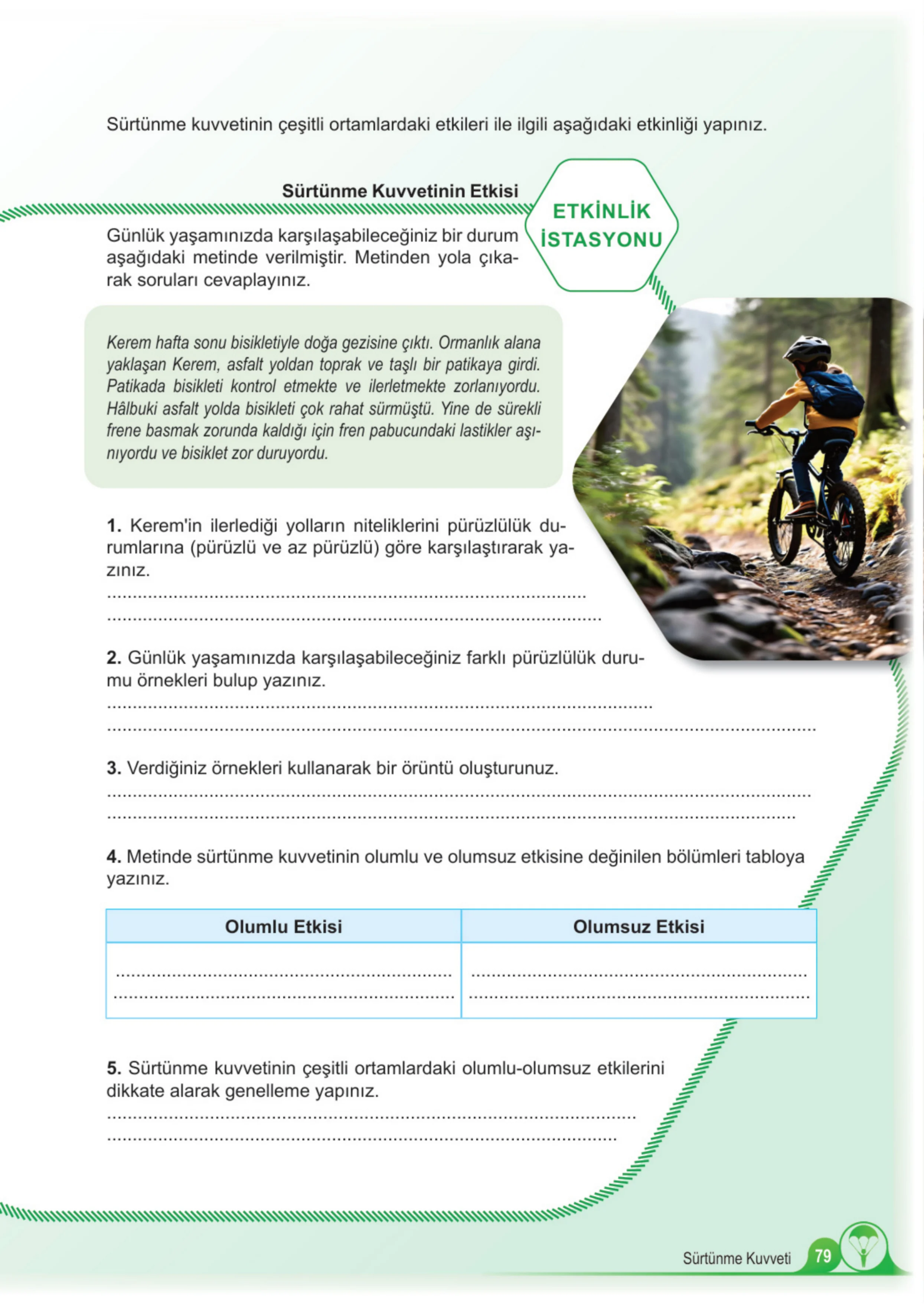 5. Sınıf Fen Bilimleri Ders Kitabı Cevapları Meb Yayınları 1. Kitap Sayfa 79