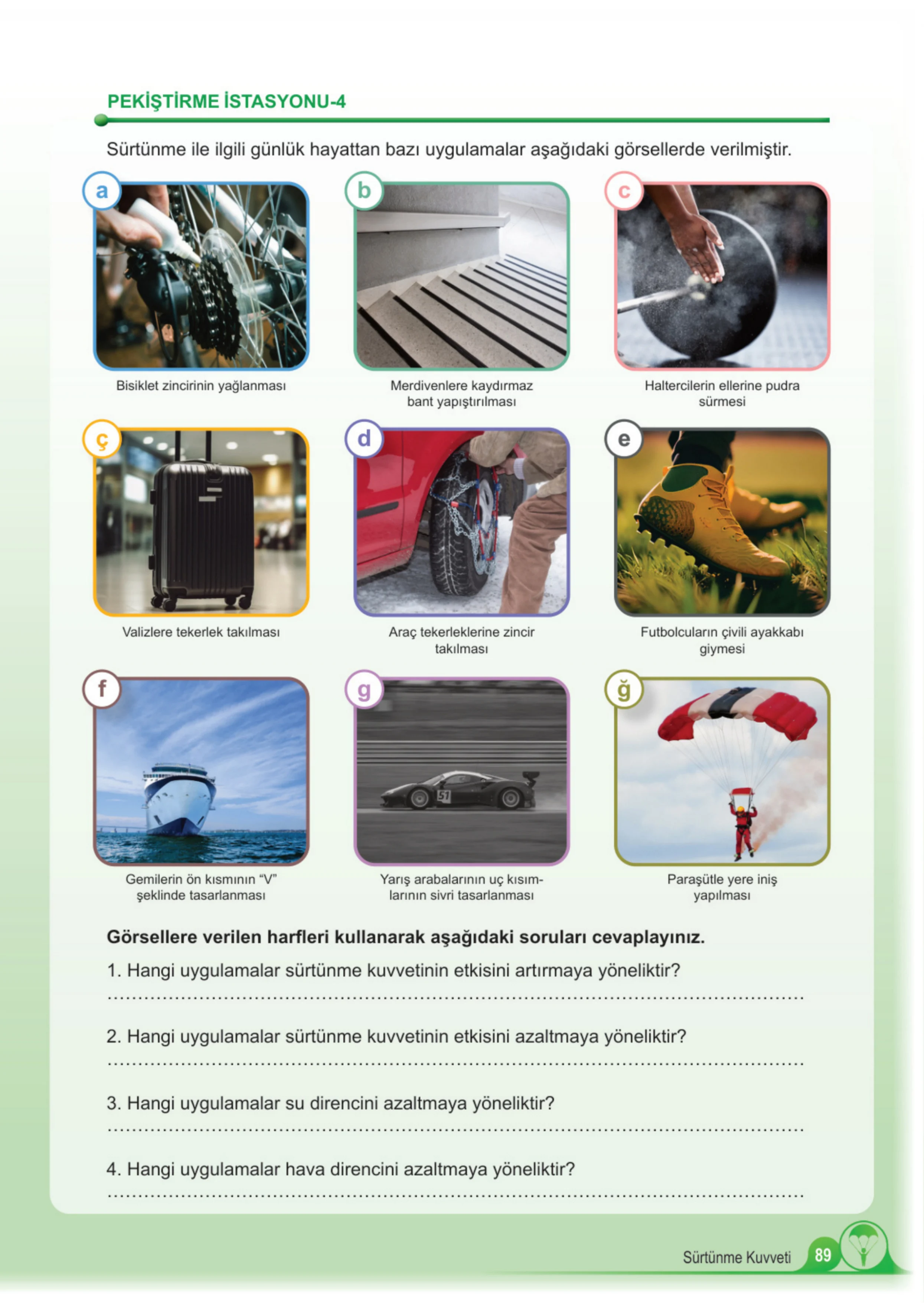 5. Sınıf Fen Bilimleri Ders Kitabı Cevapları Meb Yayınları 1. Kitap Sayfa 89
