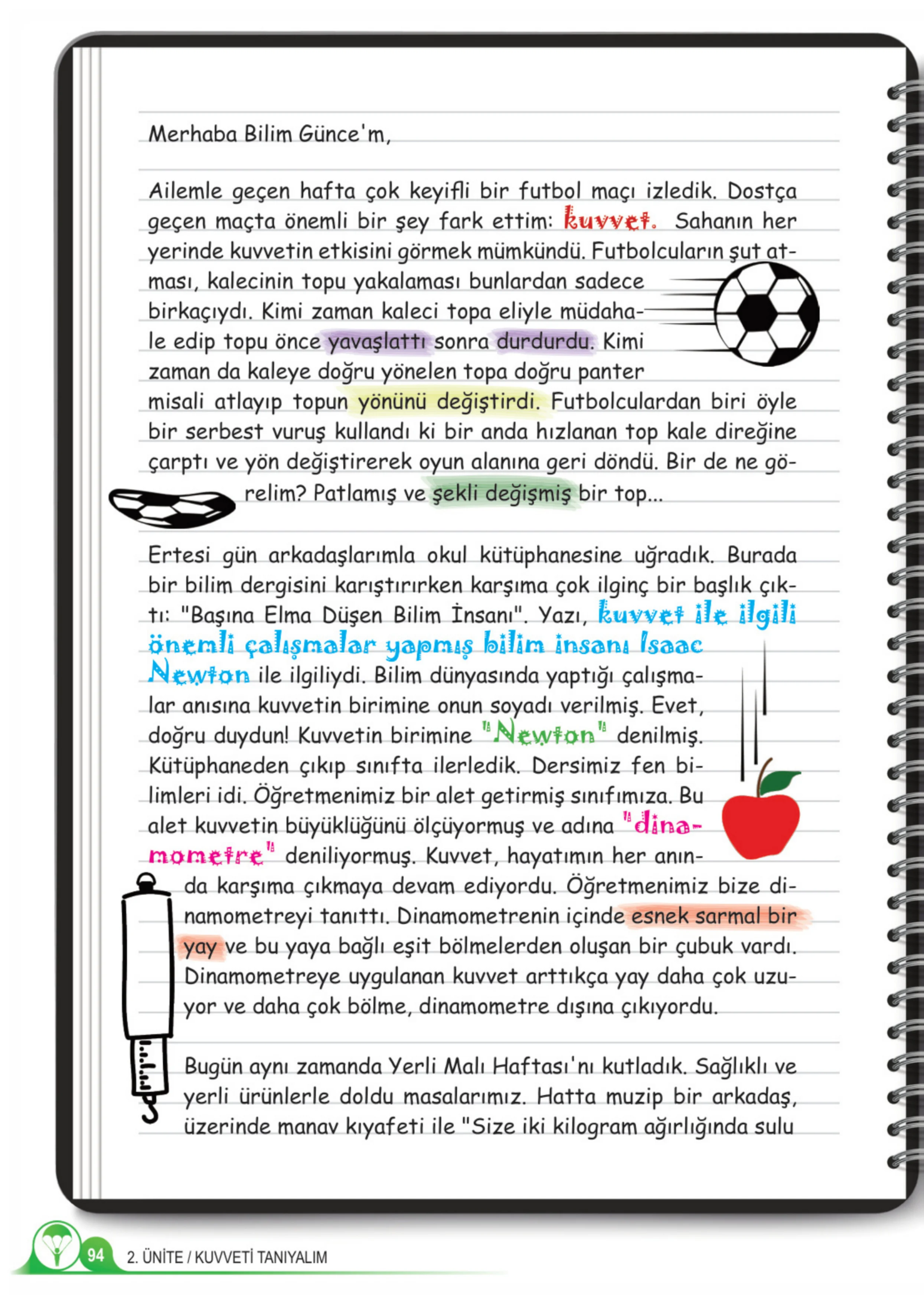 5. Sınıf Fen Bilimleri Ders Kitabı Cevapları Meb Yayınları 1. Kitap Sayfa 94