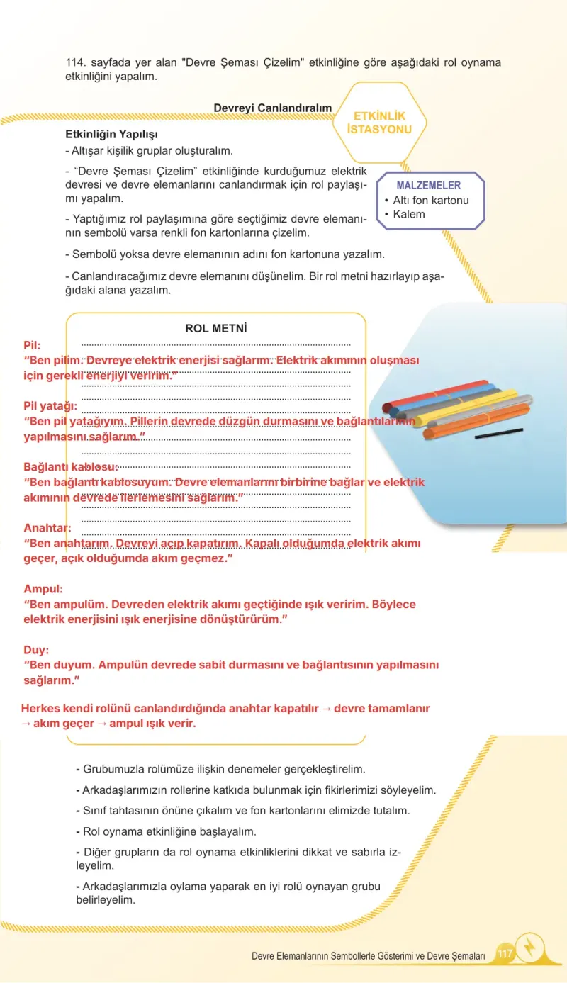 5. Sınıf Fen Bilimleri Ders Kitabı Cevapları Meb Yayınları 2. Kitap Sayfa 117 Çözüm Görseli