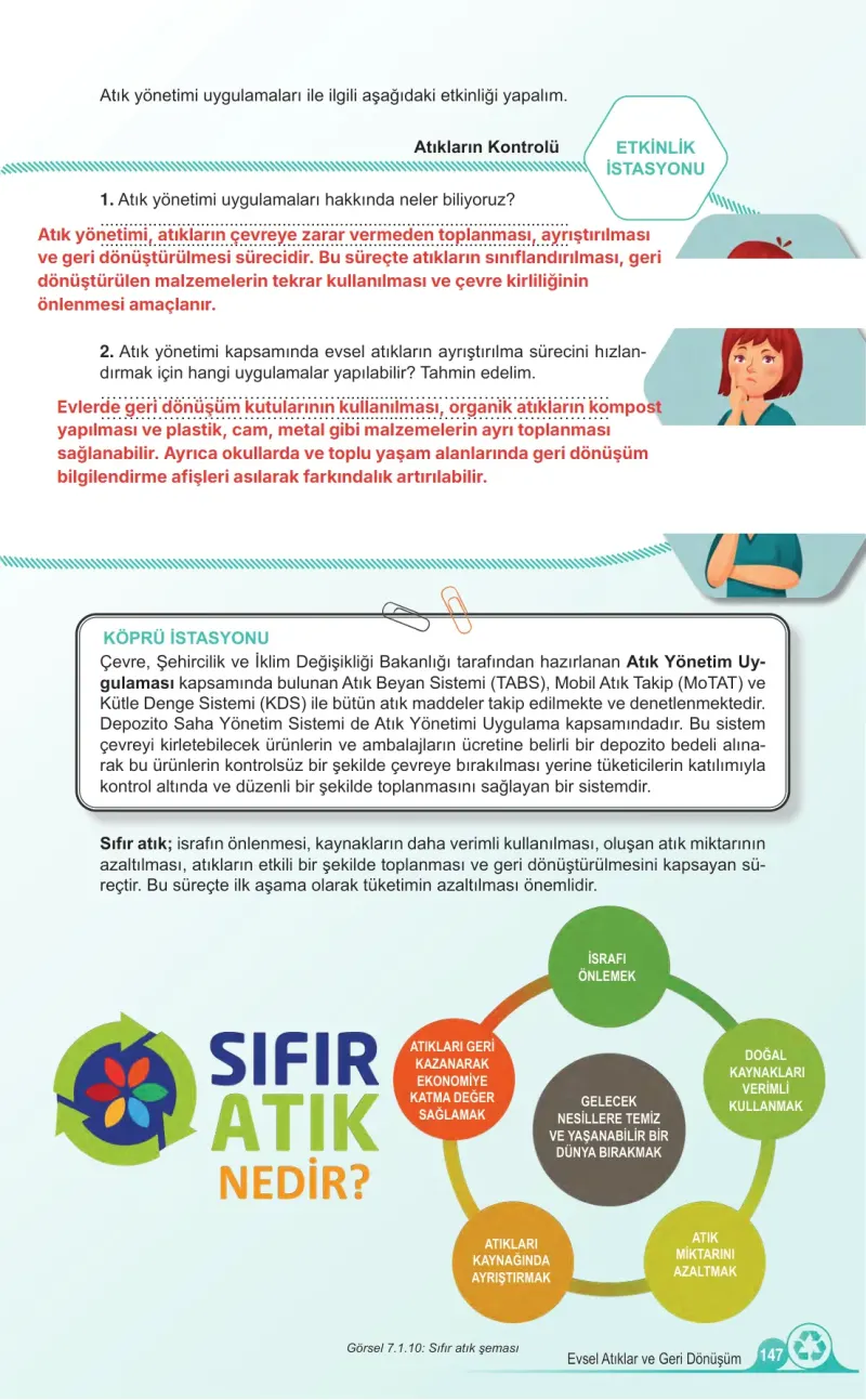 5. Sınıf Fen Bilimleri Ders Kitabı Cevapları Meb Yayınları 2. Kitap Sayfa 147 Çözüm Görseli