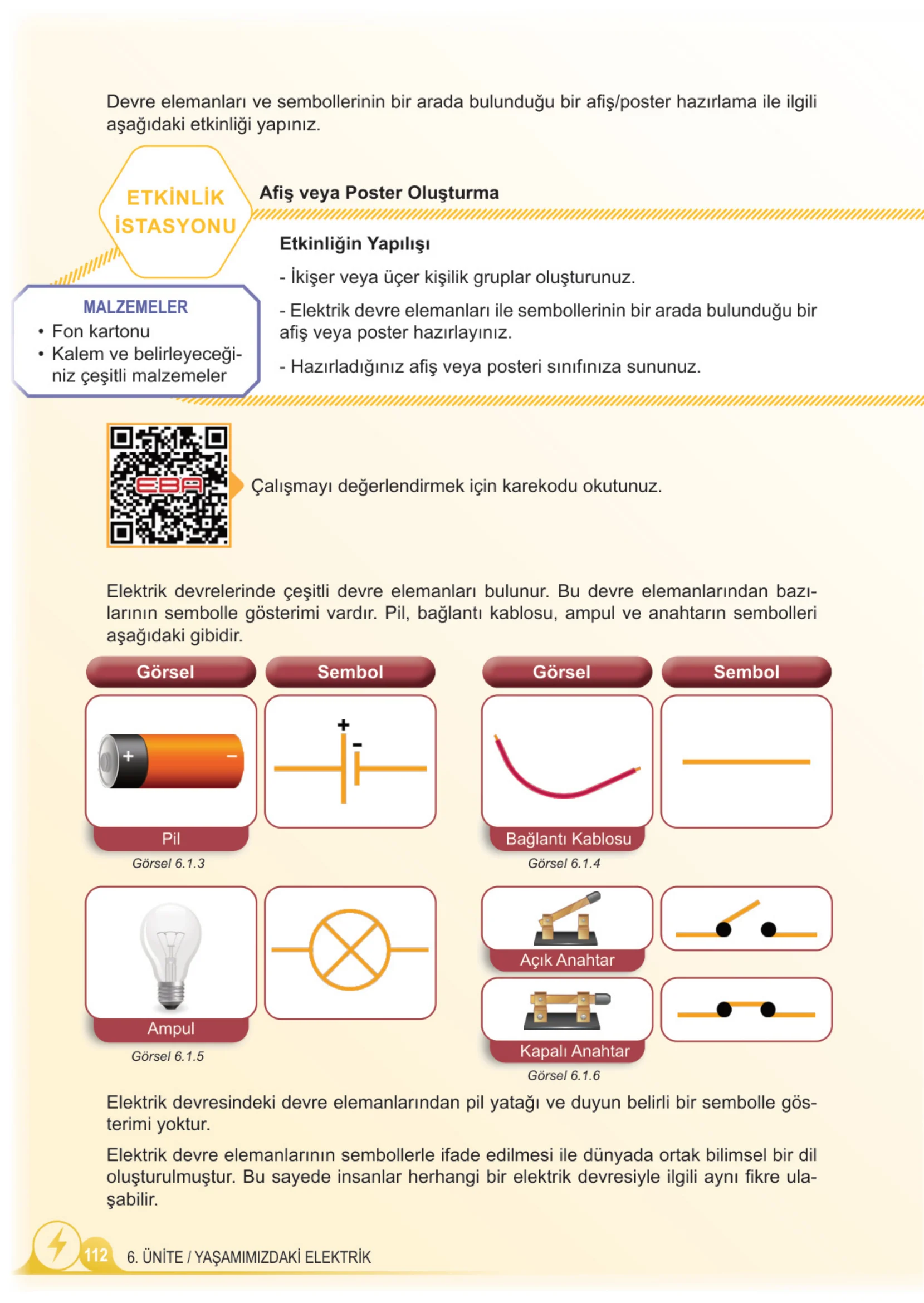 5. Sınıf Fen Bilimleri Ders Kitabı Cevapları Meb Yayınları 2. Kitap Sayfa 112