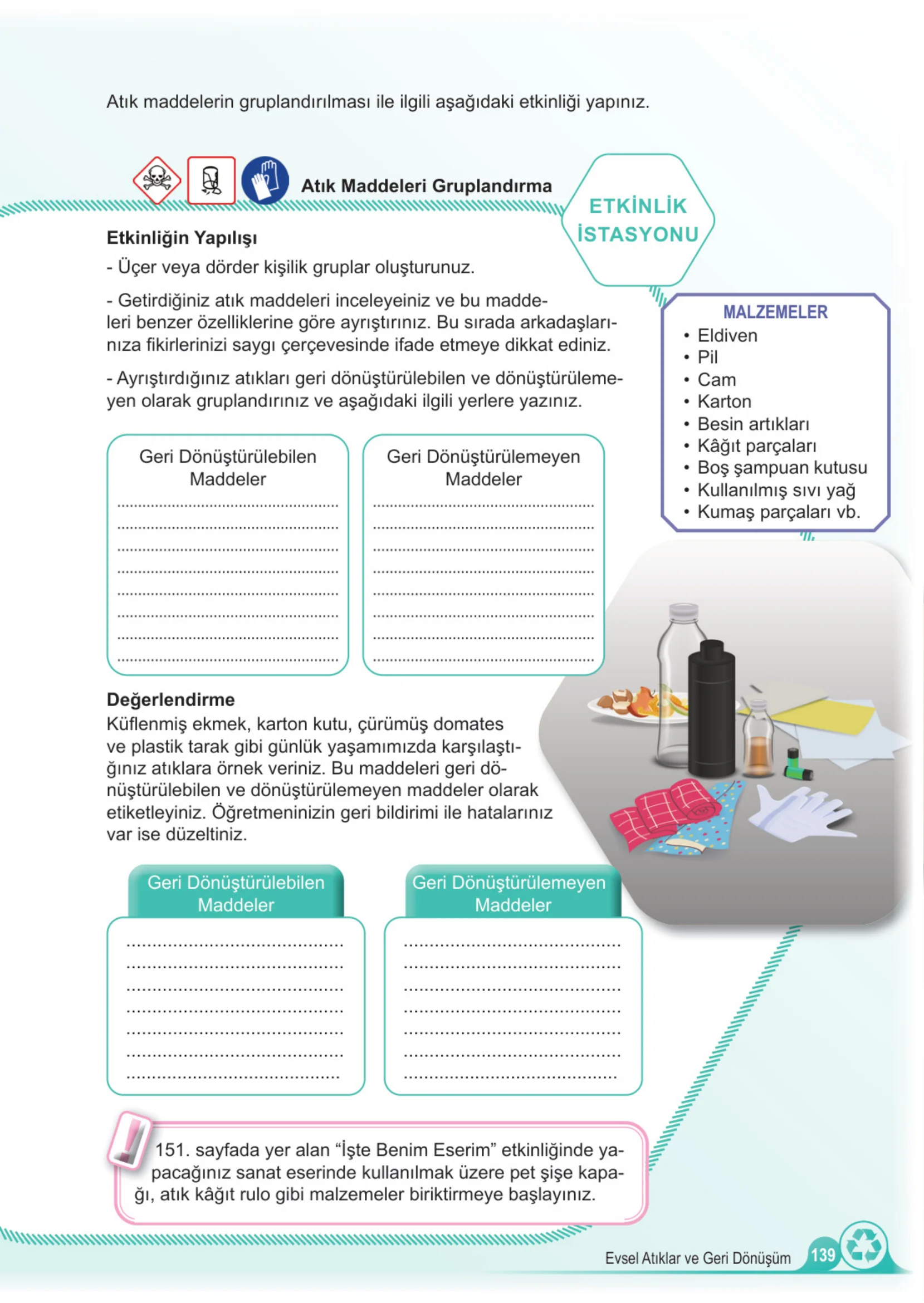 5. Sınıf Fen Bilimleri Ders Kitabı Cevapları Meb Yayınları 2. Kitap Sayfa 139