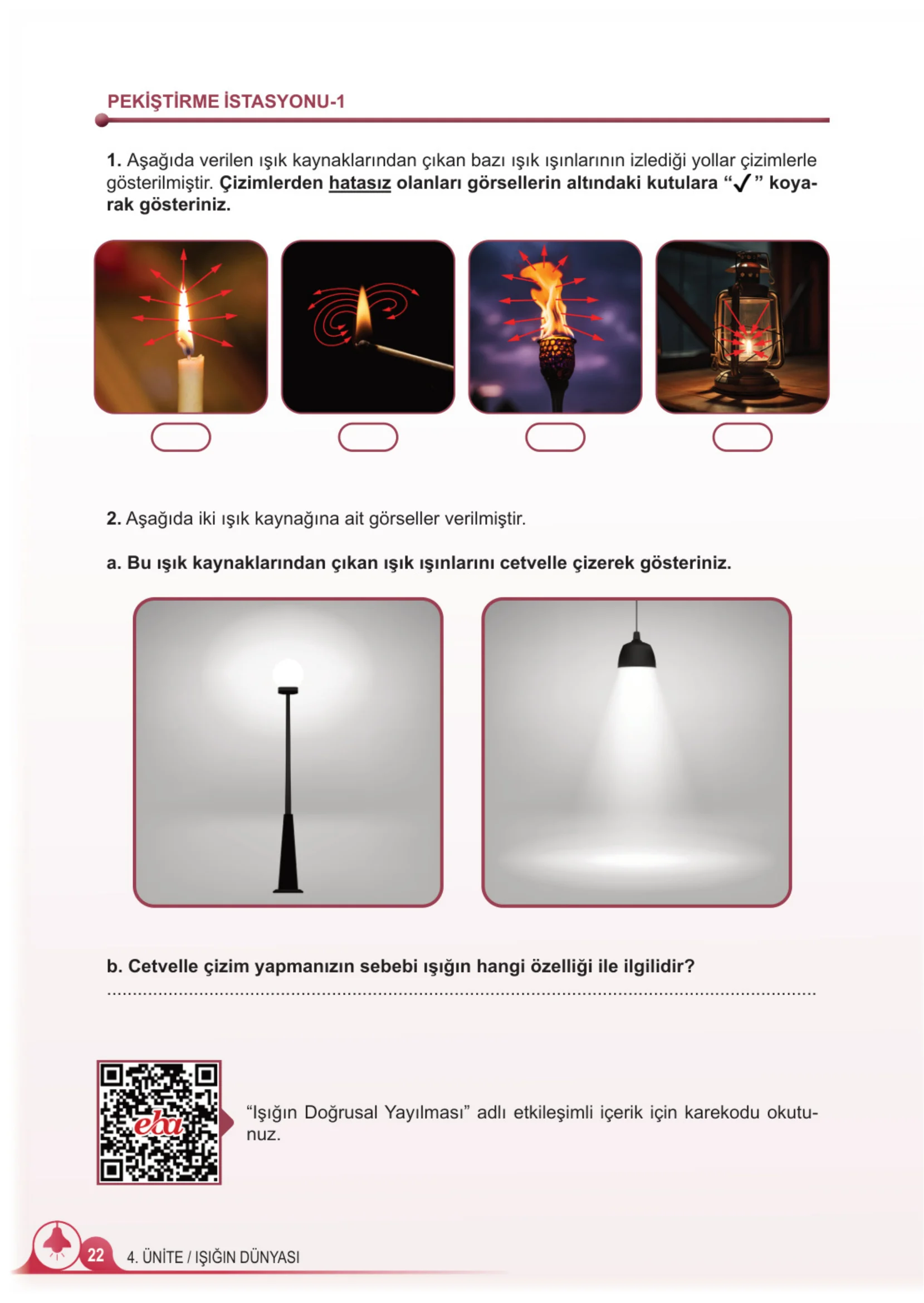 5. Sınıf Fen Bilimleri Ders Kitabı Cevapları Meb Yayınları 2. Kitap Sayfa 22