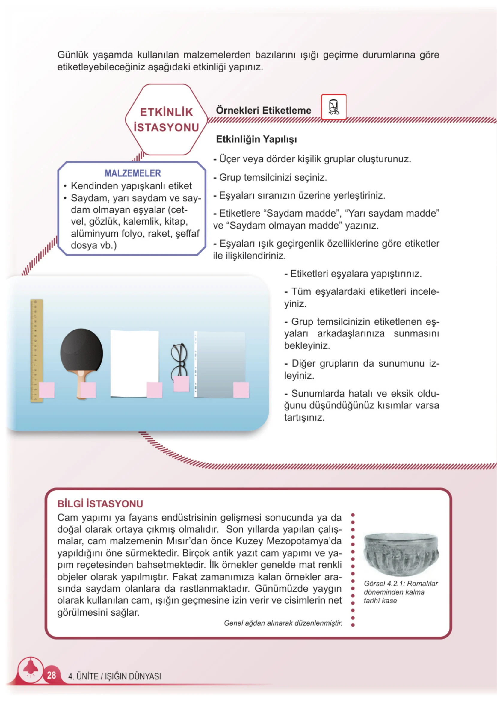 5. Sınıf Fen Bilimleri Ders Kitabı Cevapları Meb Yayınları 2. Kitap Sayfa 28