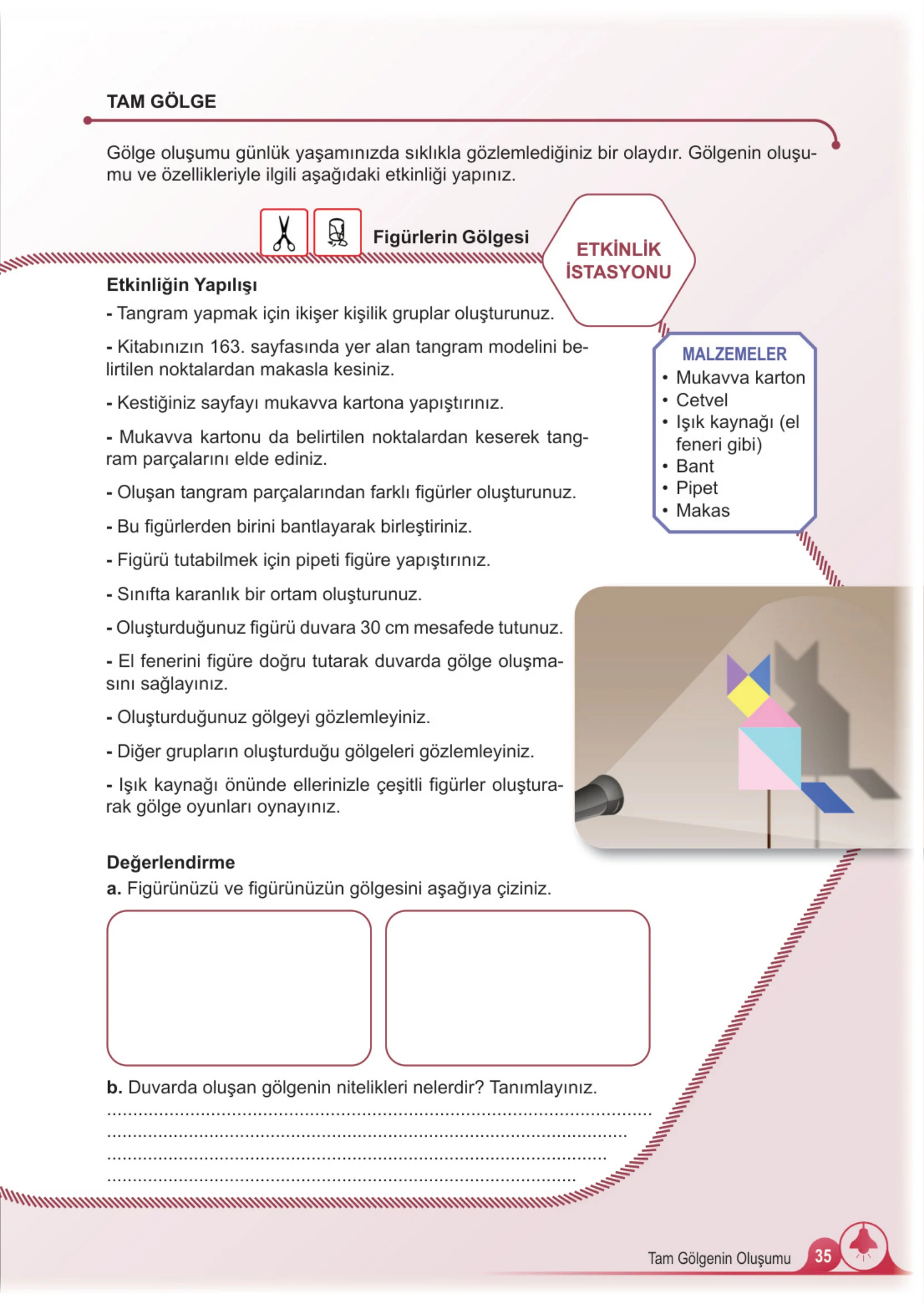 5. Sınıf Fen Bilimleri Ders Kitabı Cevapları Meb Yayınları 2. Kitap Sayfa 35