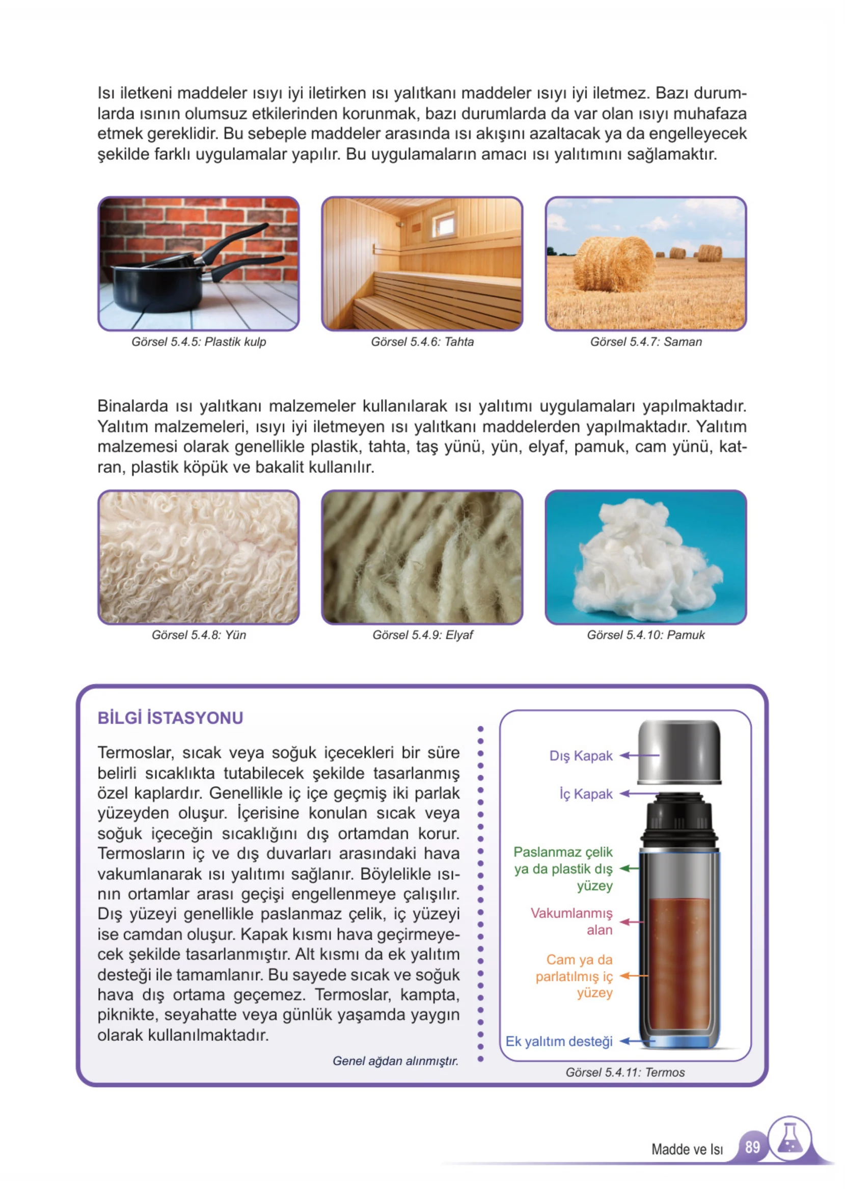 5. Sınıf Fen Bilimleri Ders Kitabı Cevapları Meb Yayınları 2. Kitap Sayfa 89