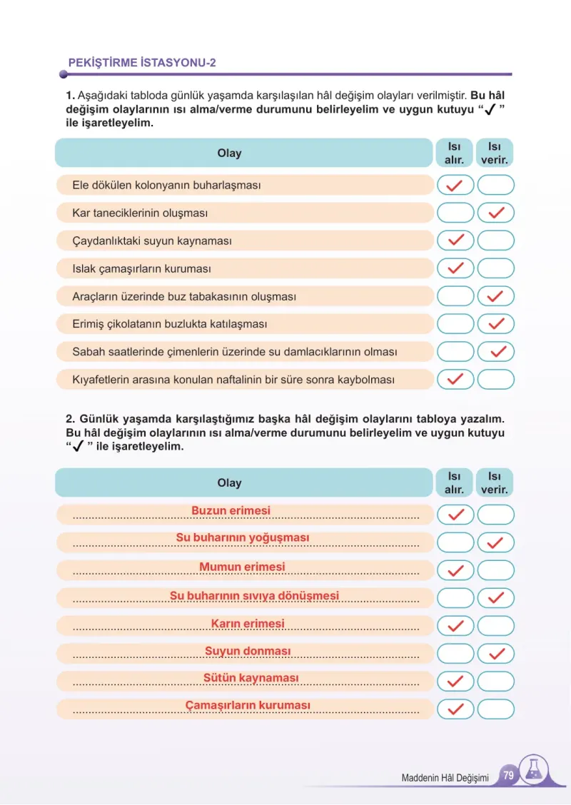 5. Sınıf Fen Bilimleri Ders Kitabı Cevapları Meb Yayınları 2. Kitap Sayfa 79 Çözüm Görseli