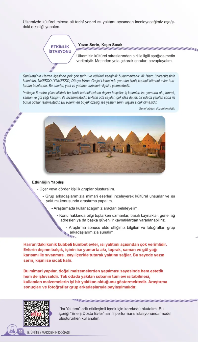 5. Sınıf Fen Bilimleri Ders Kitabı Cevapları Meb Yayınları 2. Kitap Sayfa 92 Çözüm Görseli