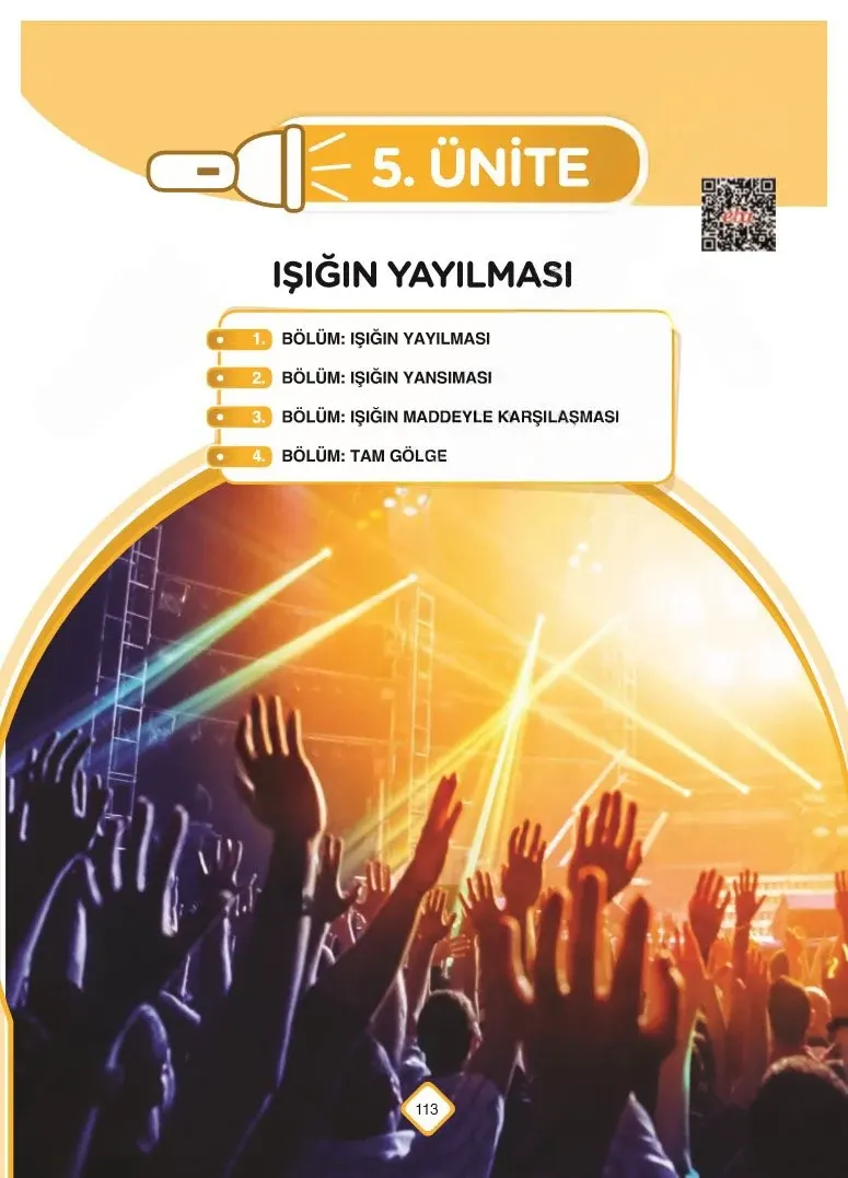 5. Sınıf Fen Bilimleri Ders Kitabı Cevapları SDR Dİkey Yayınları Sayfa 113 Çözüm Görseli