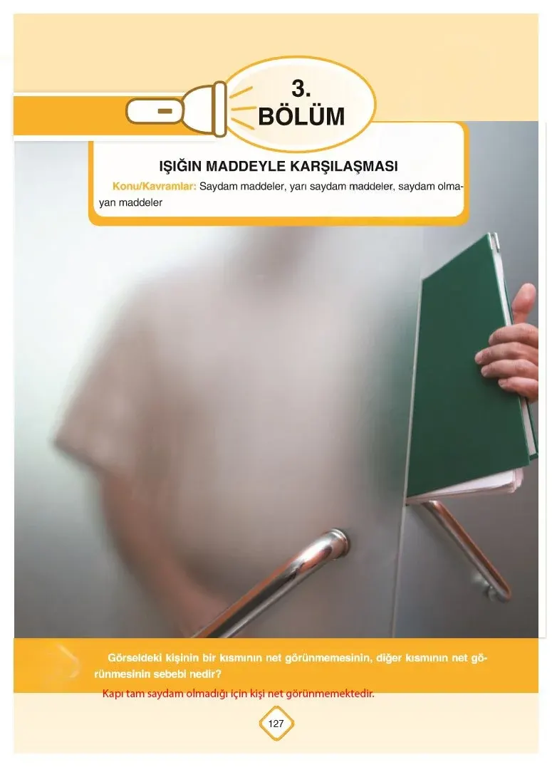 5. Sınıf Fen Bilimleri Ders Kitabı Cevapları SDR Dİkey Yayınları Sayfa 127 Çözüm Görseli