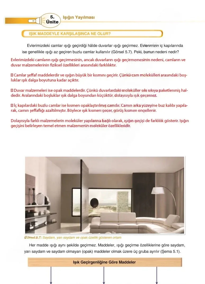 5. Sınıf Fen Bilimleri Ders Kitabı Cevapları SDR Dİkey Yayınları Sayfa 128 Çözüm Görseli