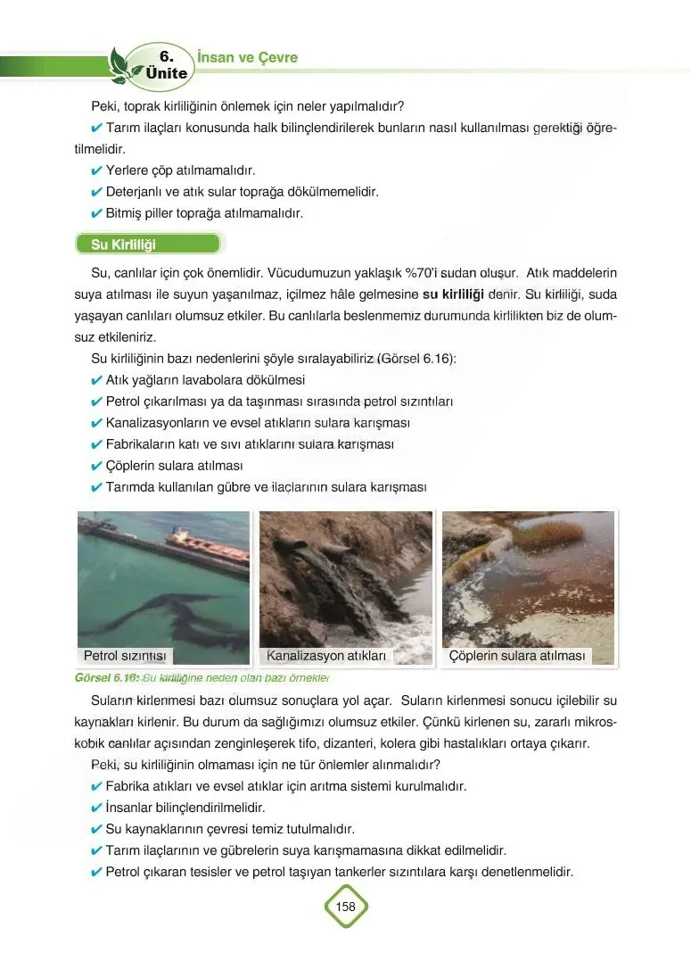 5. Sınıf Fen Bilimleri Ders Kitabı Cevapları SDR Dİkey Yayınları Sayfa 158 Çözüm Görseli