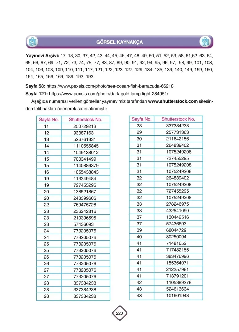 5. Sınıf Fen Bilimleri Ders Kitabı Cevapları SDR Dİkey Yayınları Sayfa 220 Çözüm Görseli