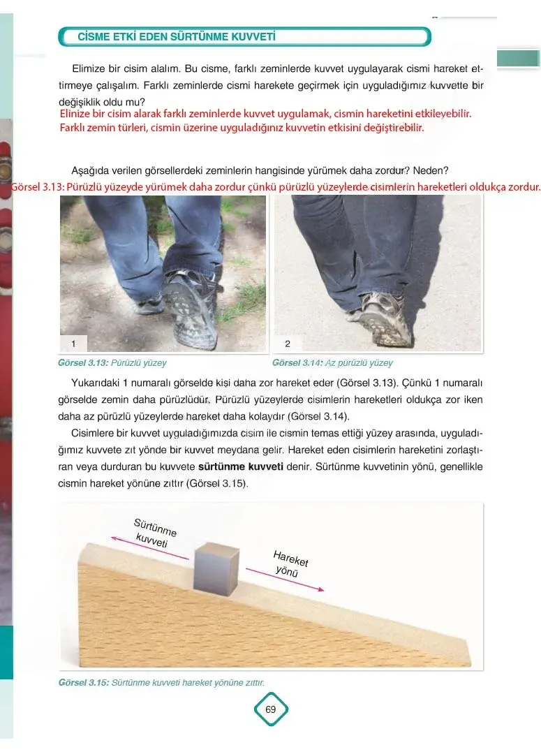 5. Sınıf Fen Bilimleri Ders Kitabı Cevapları SDR Dİkey Yayınları Sayfa 69 Çözüm Görseli